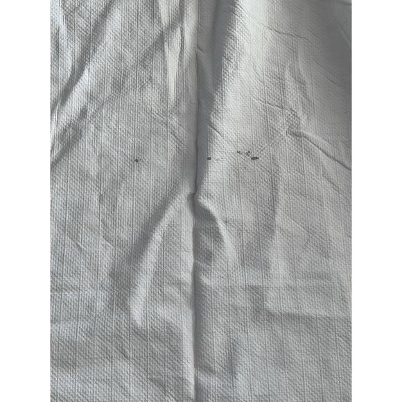 Sears Roebuck 80s Curtains Pair Yellow Woven Textured Retro Pinch Pleat 24x60 - Picture 7 of 8